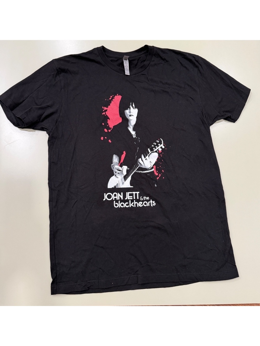 Black Joan Jett Graphic T Shirt